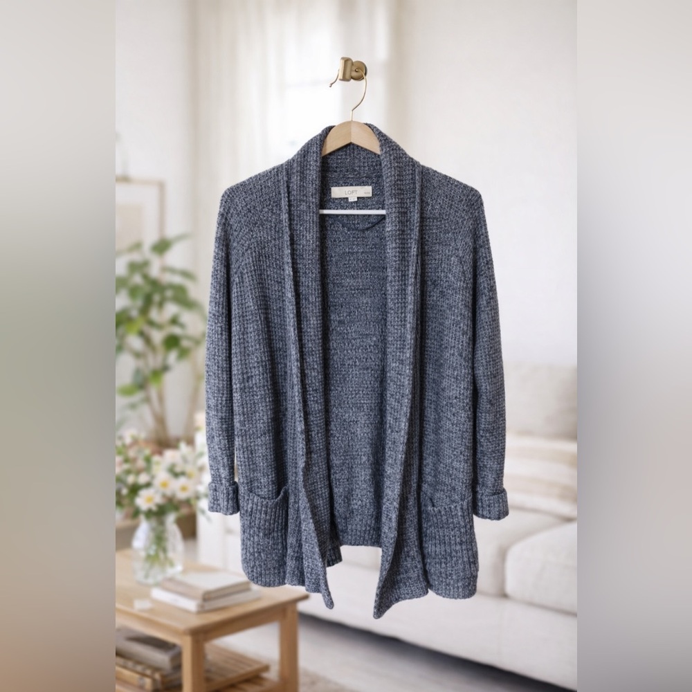 LOFT Women’s Blue Cardigan